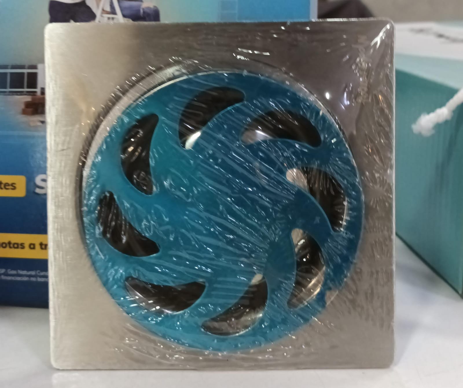 REJILLA 10 CM EFESO SATINADA